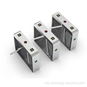 Pintu gerbang turnstile tripod dua arah